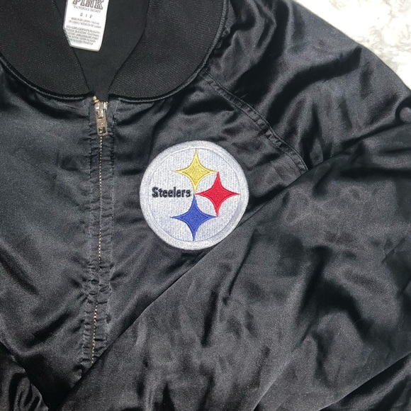 PINK Steelers NFL Varsity Jacket - Picture 4 of 6